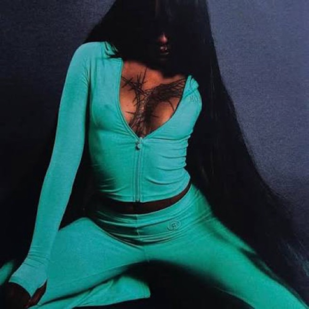 Body By Raven Tracy Body Basics Teal Size 4XL (RUNS SMALL)